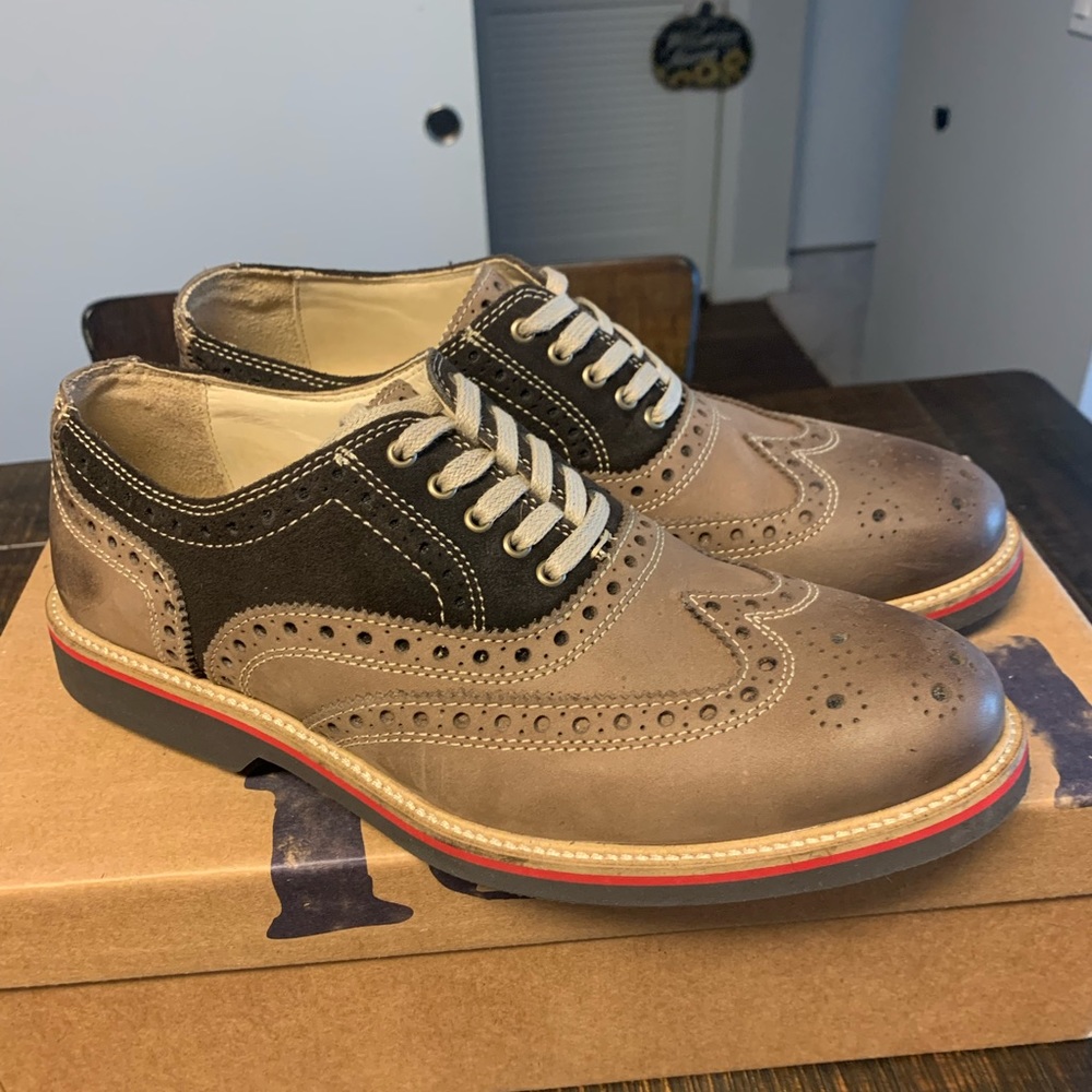 1901 Mens Leather Oxford Shoes